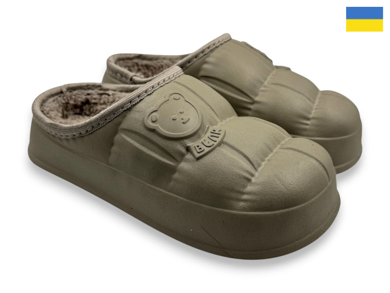 Сабо Rai shoes (28-36) ГП39 бежевий (зима)