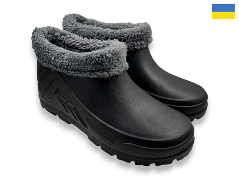 Галоши Rai shoes (37-42) ГП40-2 чорний (зима)