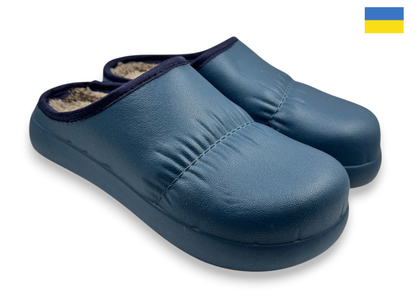 Сабо Rai shoes (36-42) ГП42 синій (зима)