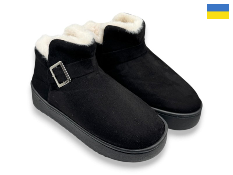 Угги Rai shoes (36-41) У1 чорний (зима)