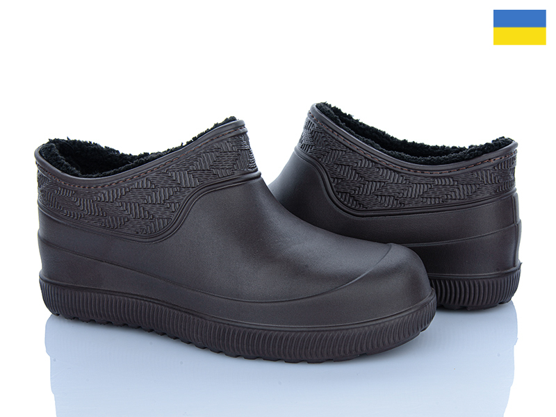 Галоши Roks (41-45) 9701 коричневий (зима)