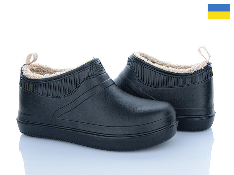 Галоши Roks (37-41) N1 чорний (зима)