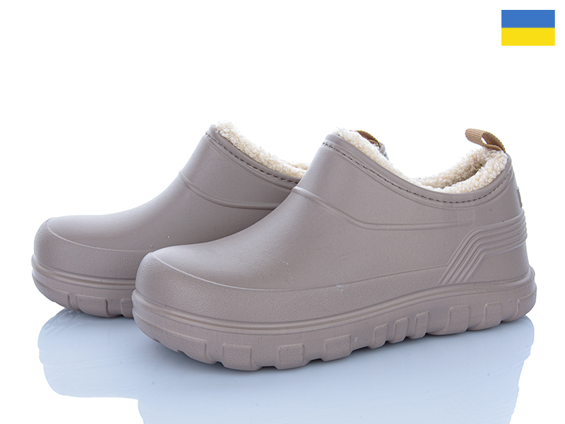 Галоши Roks (37-41) N3 капучино (зима)