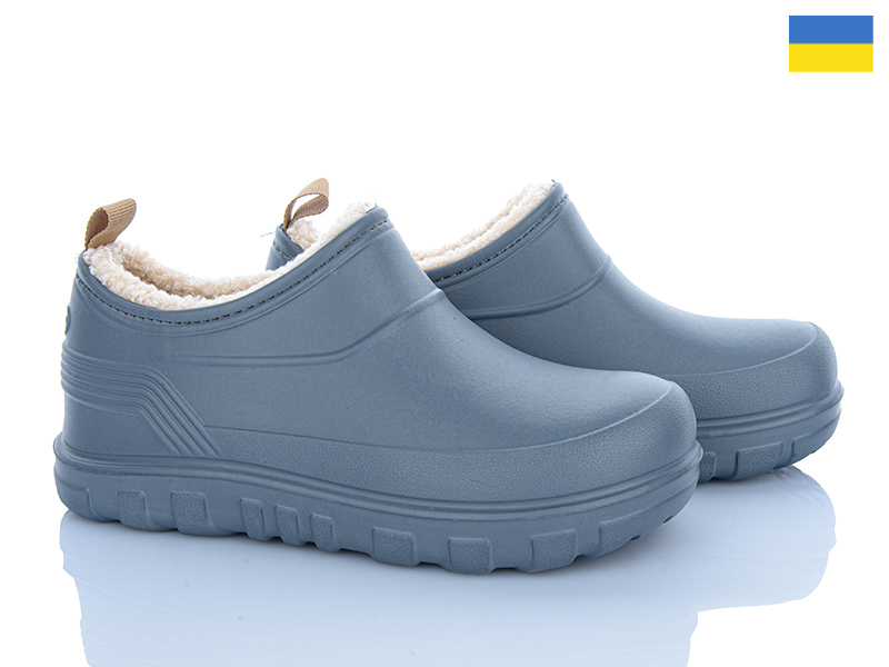 Галоши Roks (37-41) N3 сірий (зима)