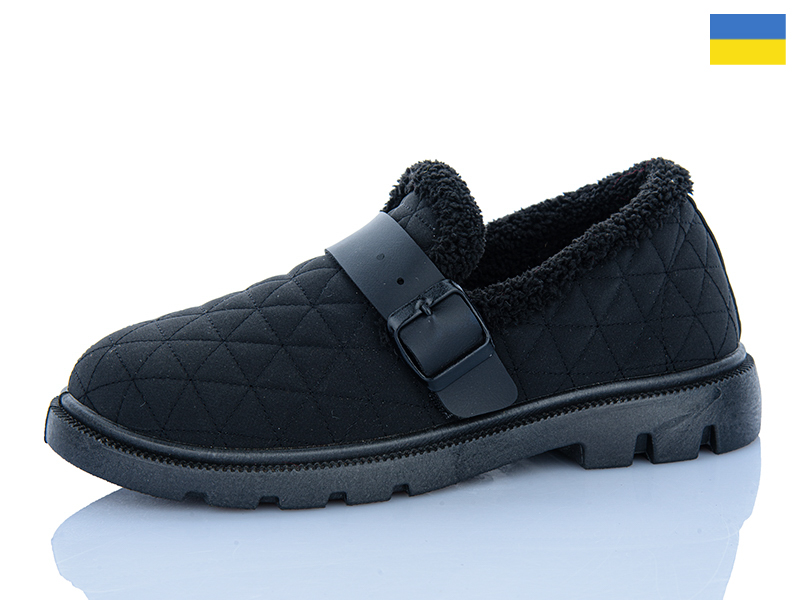 Туфли Inblu (37-41) 104-2 чорний (зима)