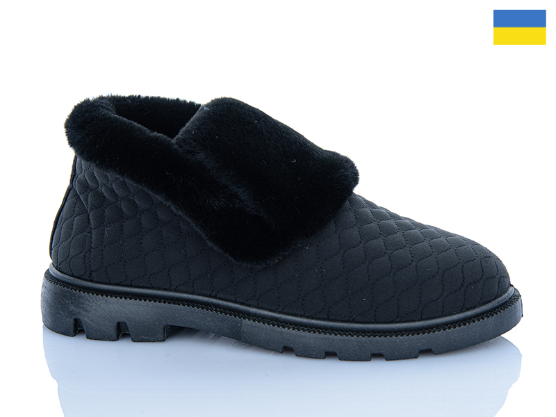 Ботинки Inblu (37-41) T207-1A чорний (зима)