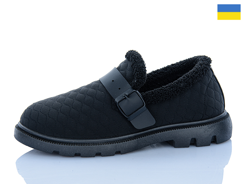 Туфли Inblu (37-41) TS104-1A чорний (зима)