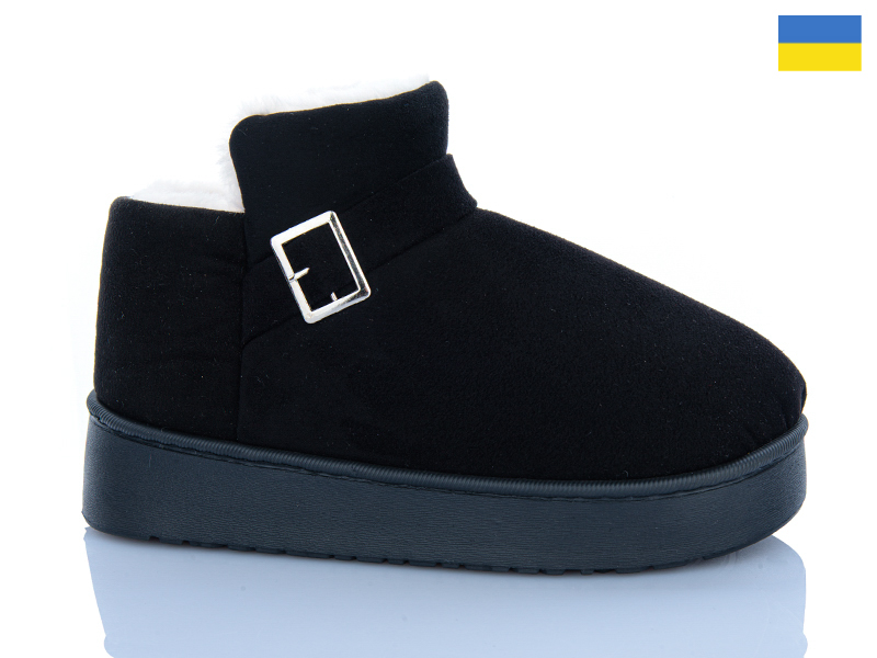 Угги Inblu (37-41) Бурок N3 чорний (зима)