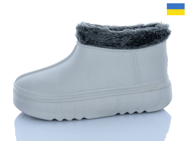 Галоши ALEX M&L (38-42) BA37 св.сірий (зима)