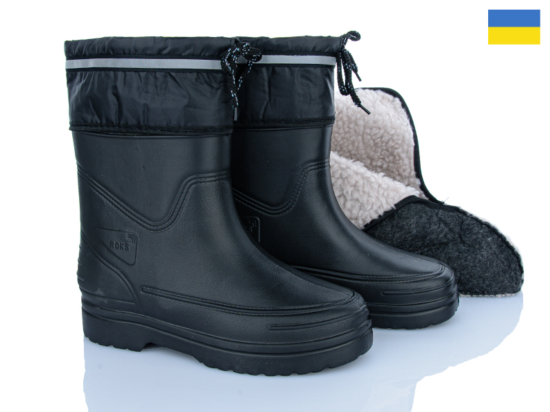 Сапоги Roks (41-45) 211 чорний (зима)