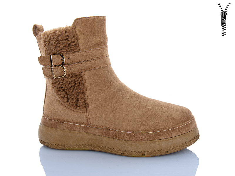 Ботинки Dafuyuan (36-41) CK50 camel (зима)