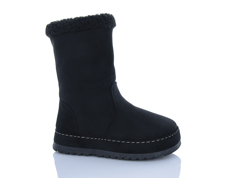 Угги Dafuyuan (36-41) CK52 black (зима)