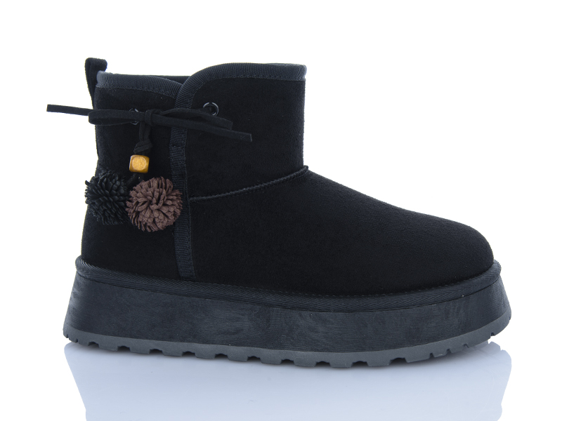 Угги Dafuyuan (36-41) CK55 black (зима)
