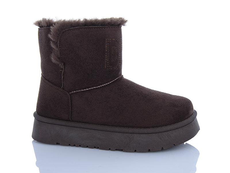 Угги Dafuyuan (36-41) CK57 brown (зима)