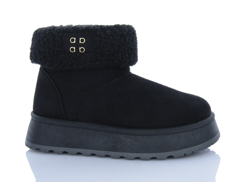 Угги Dafuyuan (36-41) CK58 black (зима)
