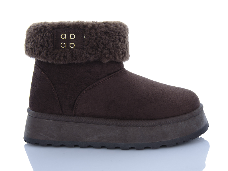 Угги Dafuyuan (36-41) CK58 brown (зима)