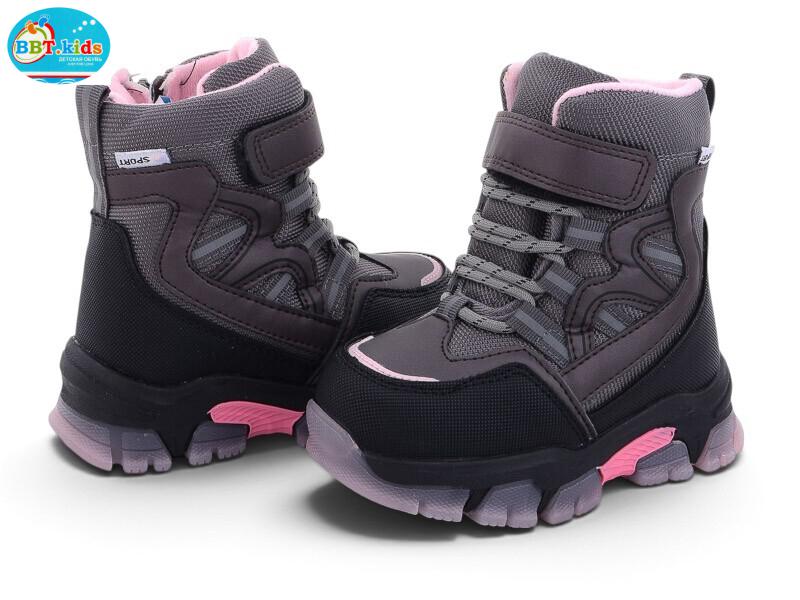 Ботинки OkShoes (23-28) T6917-1 (зима)