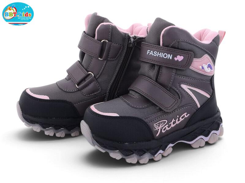 Ботинки OkShoes (32-37) T6950-1 (зима)