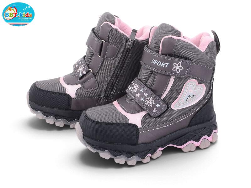 Ботинки OkShoes (32-37) T6951-1 (зима)