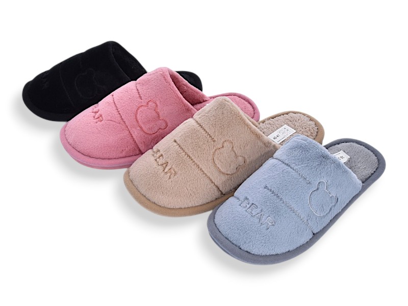 Тапочки Alex (36-41) TG772085-118 mix (12) (зима)
