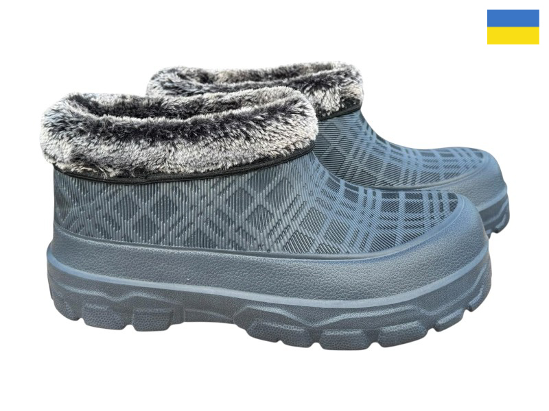 Галоши Rai shoes (36-41) 607 т.синій (зима)