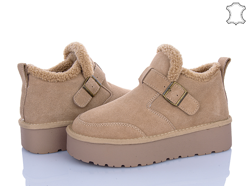 Туфли Мир (36-40) 4625-A3308 apricot (зима)
