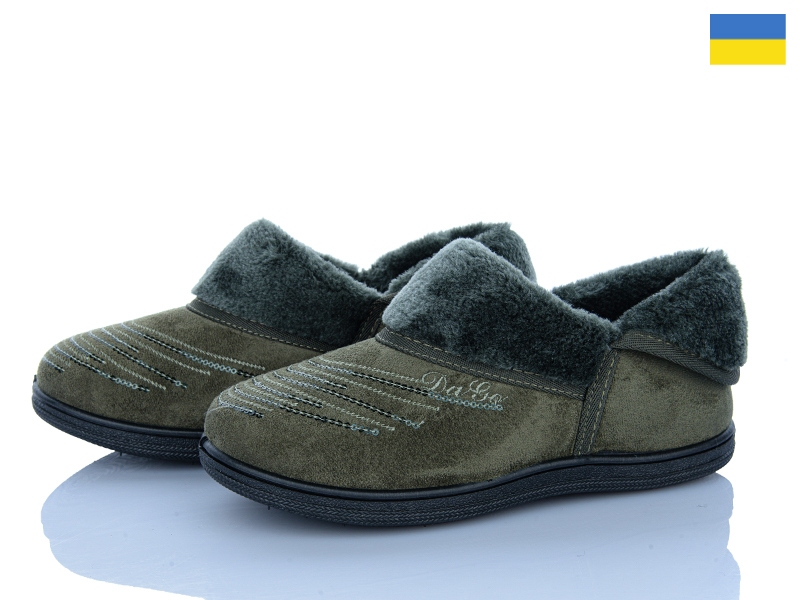 Тапочки Golden Lion (37-41) T3 хакі (зима)