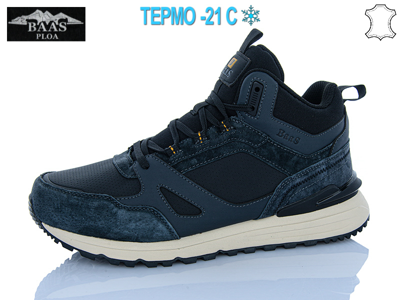 Кроссовки Baas (41-46) A2659-2 термо (деми)