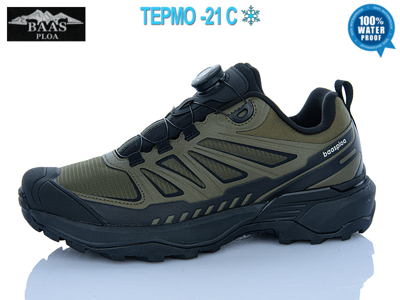 Кроссовки Baas (41-46) W3236-19C термо (деми)