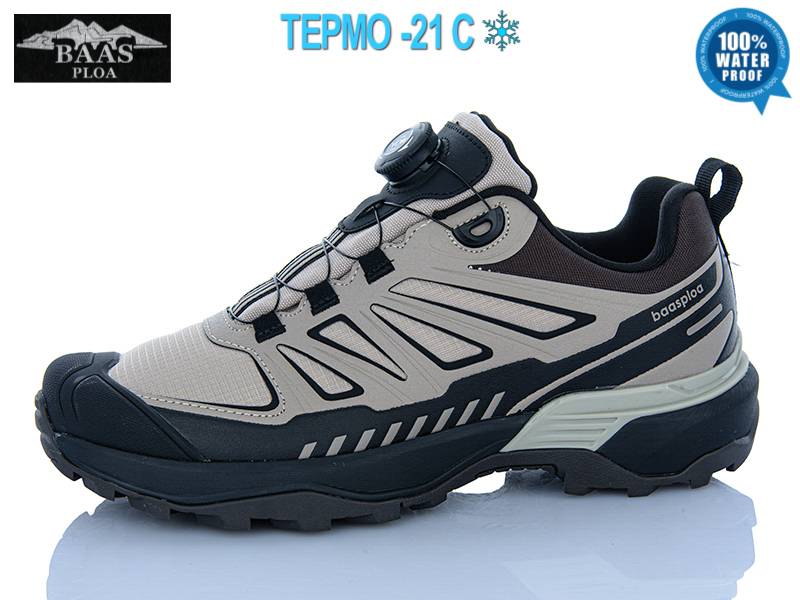 Кроссовки Baas (41-46) W3236-25C термо (деми)
