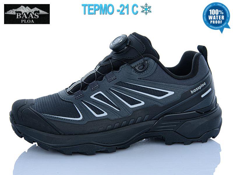Кроссовки Baas (41-46) W3236-2C термо (деми)