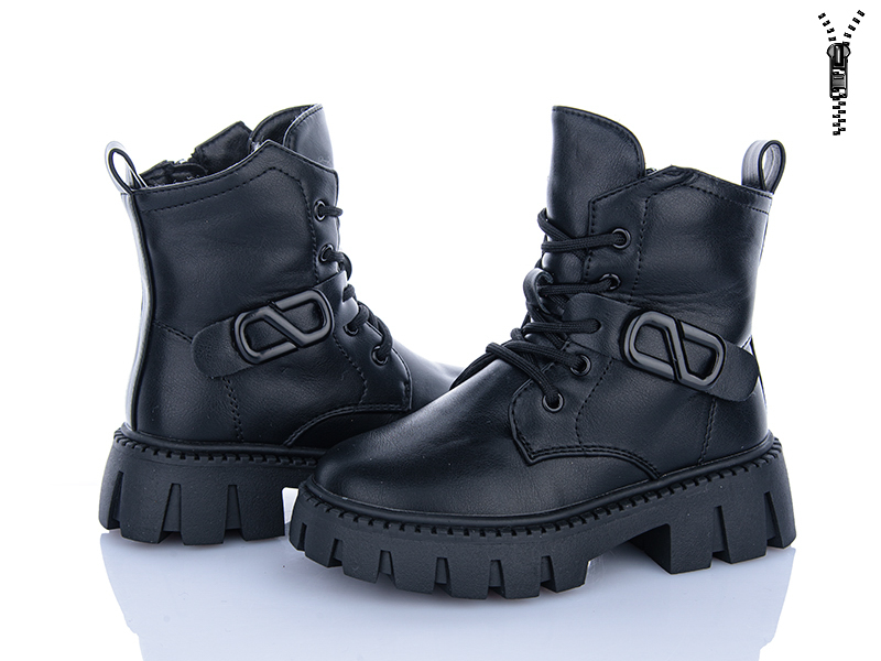 Ботинки Clibee-ShoSho (27-32) ABD0392R-1 black (зима)