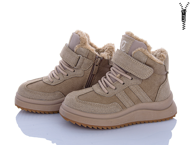 Ботинки Clibee-ShoSho (27-32) HB755-2 khaki (зима)