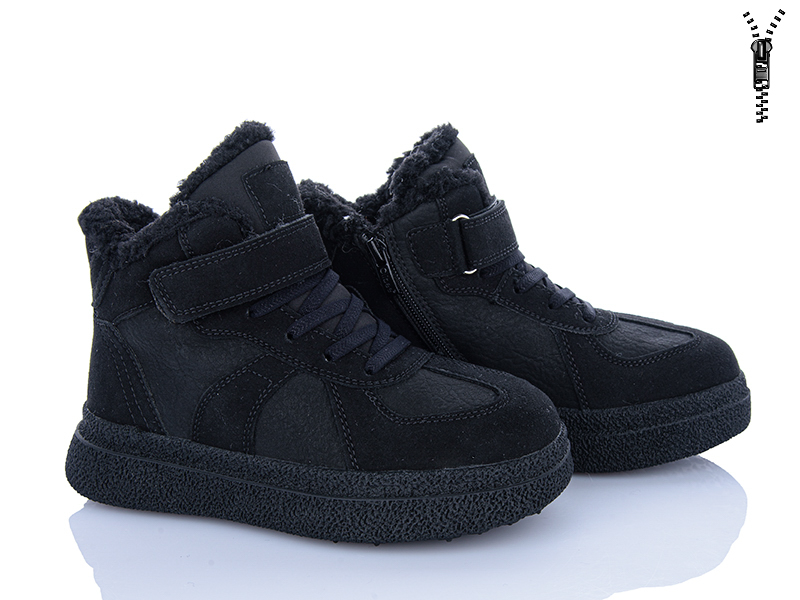 Ботинки Clibee-ShoSho (33-38) HC752-1 black (зима)