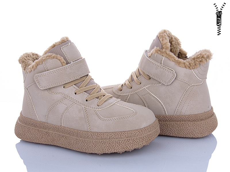 Ботинки Clibee-ShoSho (33-38) HC752-2 khaki (зима)