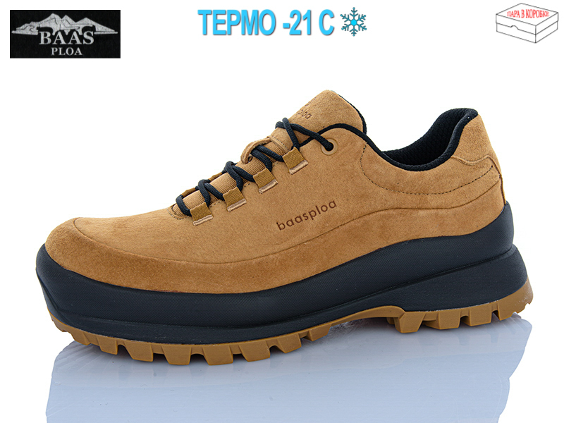Кроссовки Baas (41-46) W3251-17B термо (зима)