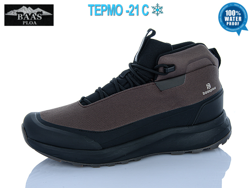 Кроссовки Baas (41-46) W6095-6C термо (зима)
