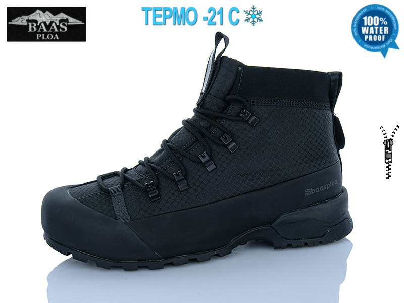 Ботинки Baas (41-46) W6101-2C термо (зима)