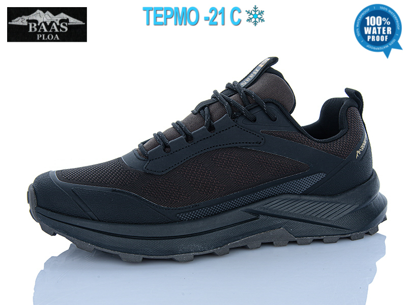Кроссовки Baas (41-46) M7718-6 термо (зима)