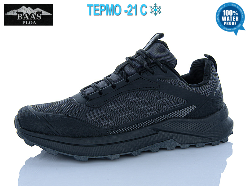 Кроссовки Baas (41-46) M7718-7 термо (зима)