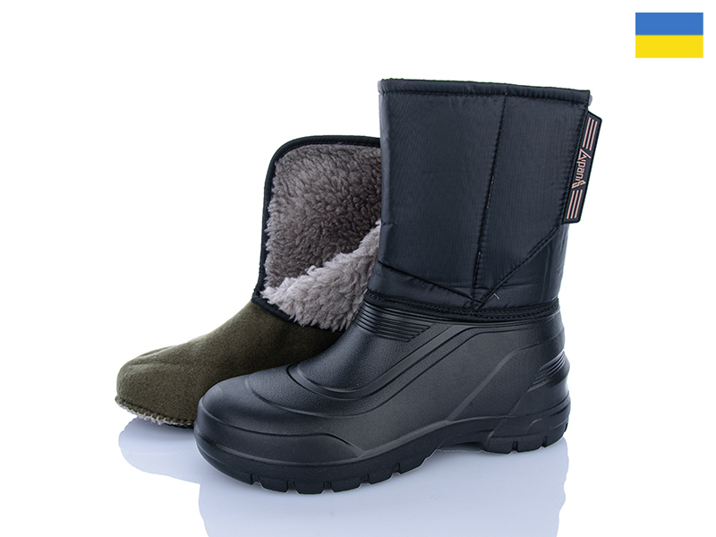 Сапоги Inblu (42-45) A163A чорний (зима)