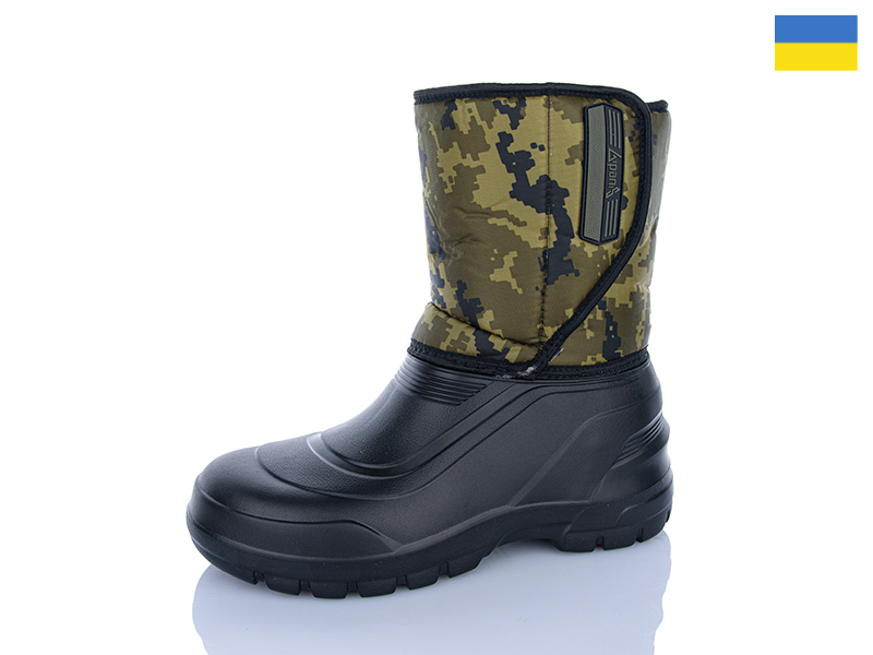 Сапоги Inblu (42-45) A164 хакі (зима)