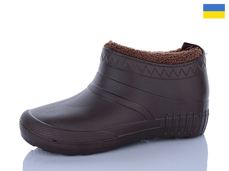 Галоши Inblu (37-41) D40 шоколад (зима)