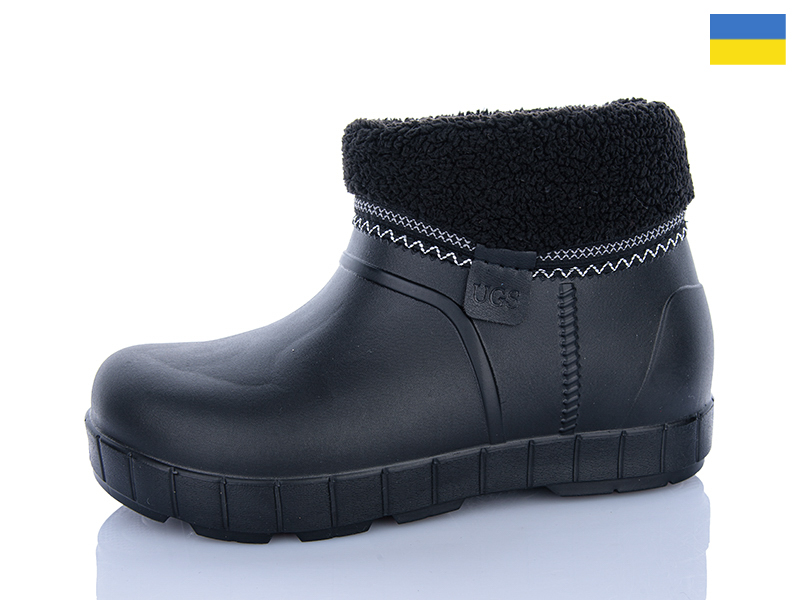 Галоши Inblu (37-41) D43 чорний (зима)