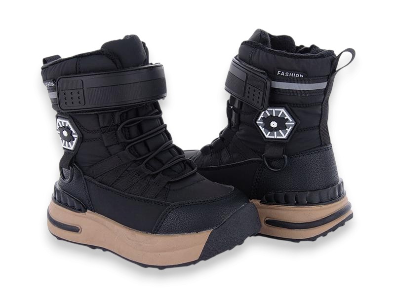 Ботинки OkShoes (27-32) BM3968-1B (зима)