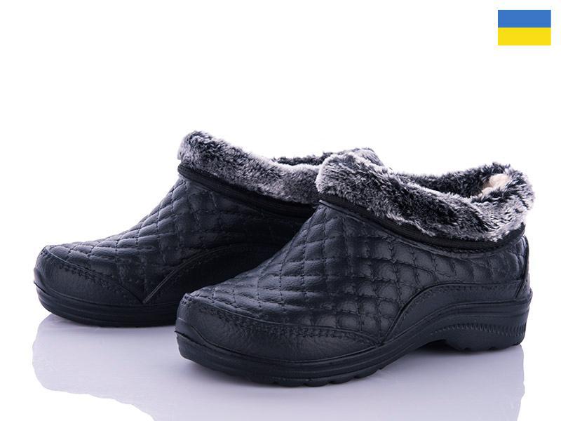 Галоши Vladimir (37-42) Крок Б03 жін.чорний (зима)