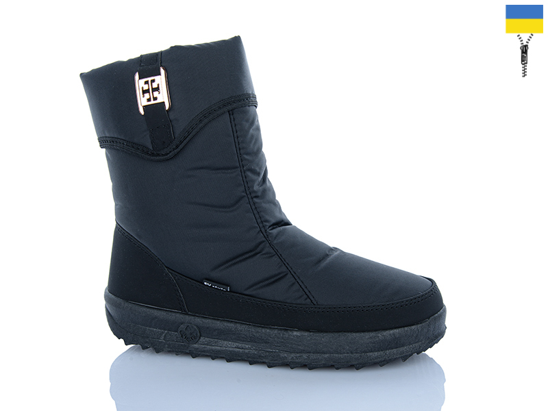 Дутики RGP (38-42) 702-5 чорний (зима)