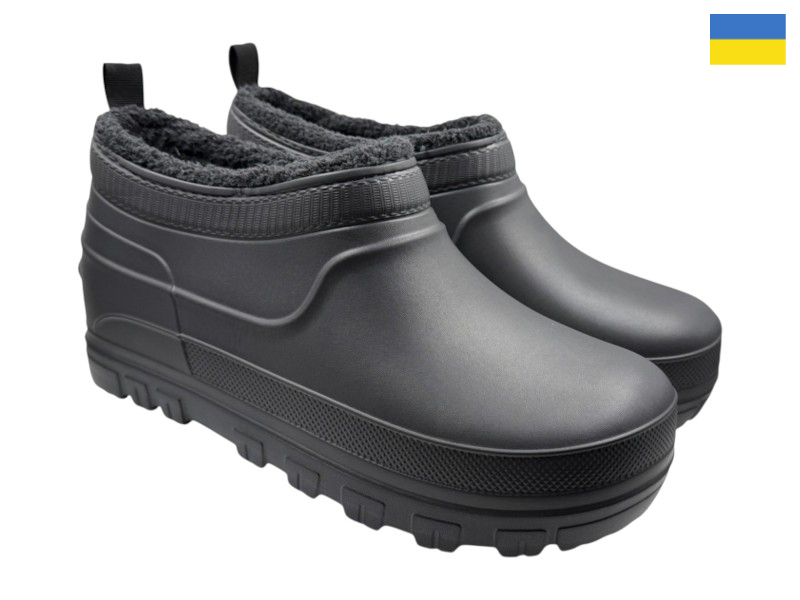 Галоши Rai shoes (42-45) 118 графіт (зима)