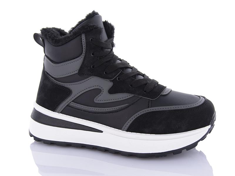 Кроссовки OkShoes (36-41) YB056-1 (зима)