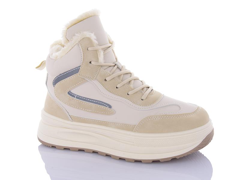 Кроссовки OkShoes (36-41) YB064-2 (зима)